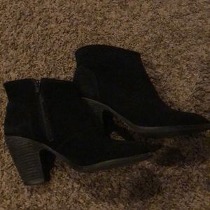 Black Jessica Simpson ankle boots